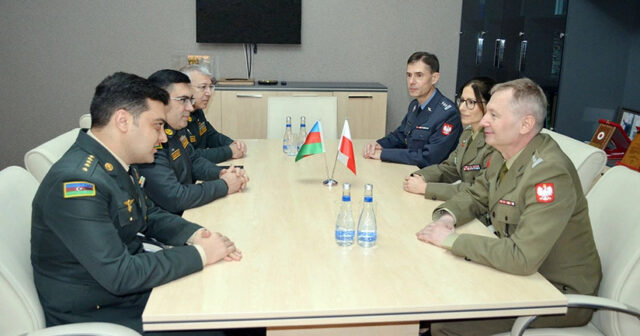 Azərbaycan və Polşa arasında hərbi tibb sahəsində əməkdaşlıq məsələləri müzakirə olunub
