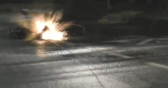 Elektrikli velosiped PARTLADI – Bədəninin 88 faizi YANDI – VİDEO