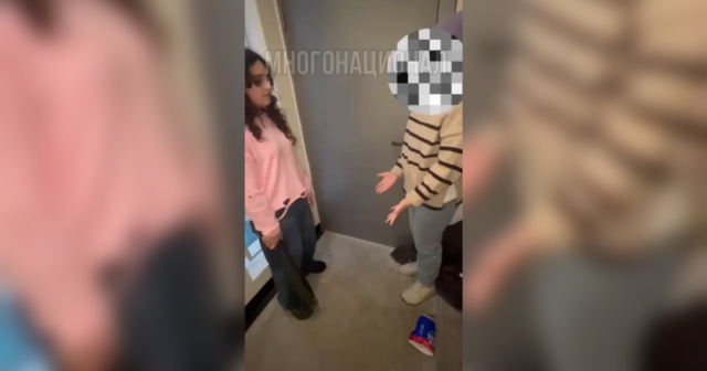 Moskvada erməni qız məktəbdə BANDA YARATDI – Uşaqları diz çökdürərək DÖYDÜ – VİDEO