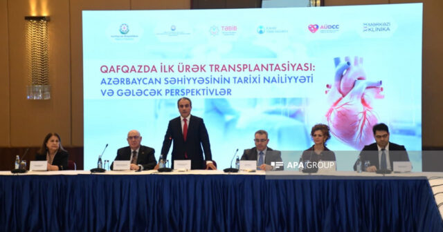 Bakıda ürək transplantasiyası ilə bağlı dəyirmi masa keçirilir