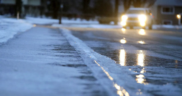 Sabah Bakıda yolları buz bağlayacaq Sabah Bakıda yolları buz bağlayacaq