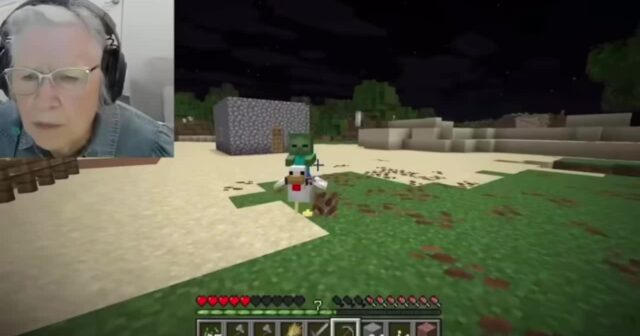 81 yaşlı  fədakar NƏNƏ: “Minecraft” oynayaraq nəvəsini xərçəngdən MÜALİCƏ EDİR – VİDEO