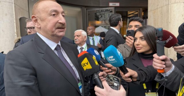 Prezident İlham Əliyev Münxendə Azərbaycan mediasına müsahibə verib – VİDEO