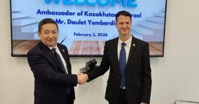 Qazaxıstan və İsrail iqtisadi əməkdaşlığı GENİŞLƏNDİRİR – FOTO