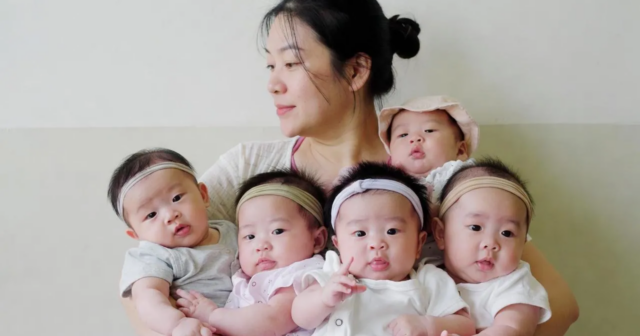 Çində NADİR HADİSƏ: 24 yaşlı qadın beşəm DÜNYAYA GƏTİRDİ – FOTO