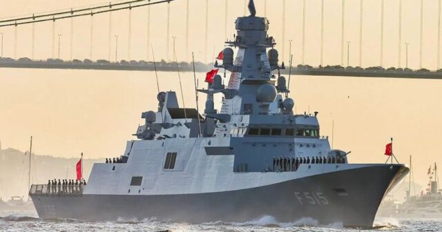 Türkiyənin ilk yerli freqatı: “TCG İSTANBUL” – VİDEO