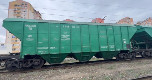 Ermənistana Rusiya taxılı daşıyan yük qatarı Biləcəri Dəmiryol Stansiyasından yola düşüb Ermənistana Rusiya taxılı daşıyan yük qatarı Biləcəri Dəmiryol Stansiyasından yola düşüb