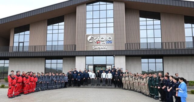 Prezident İlham Əliyev Şamaxıda “Şirvan Aqro” heyvandarlıq kompleksinin açılışında iştirak edib