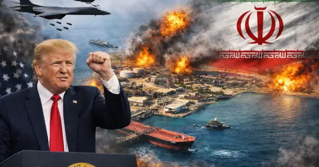 Tramp İranın Xarq adasını yenidən HƏDƏFƏ ALIR: “Əyləncə üçün vura bilərik”