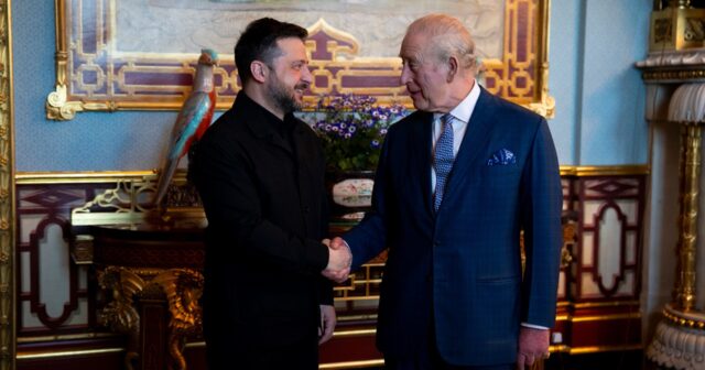 Britaniya Kralı III Çarlz Zelenski ilə GÖRÜŞDÜ