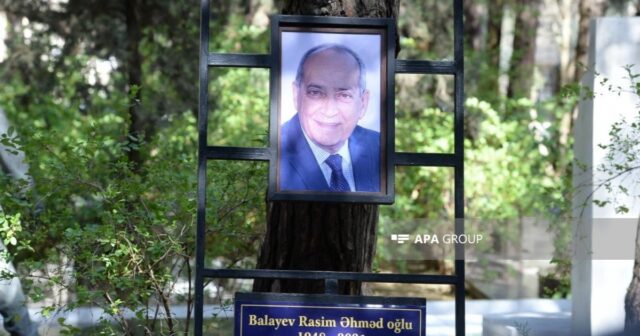 Xalq artisti Rasim Balayev I Fəxri xiyabanda dəfn edilib
