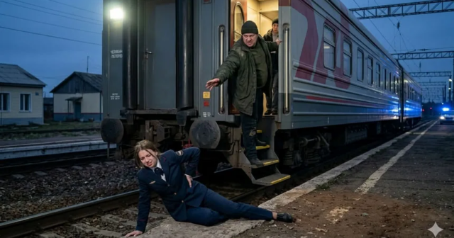 Qatarda DƏHŞƏT: Sərnişin bələdçini vaqondan ATDI – VİDEO