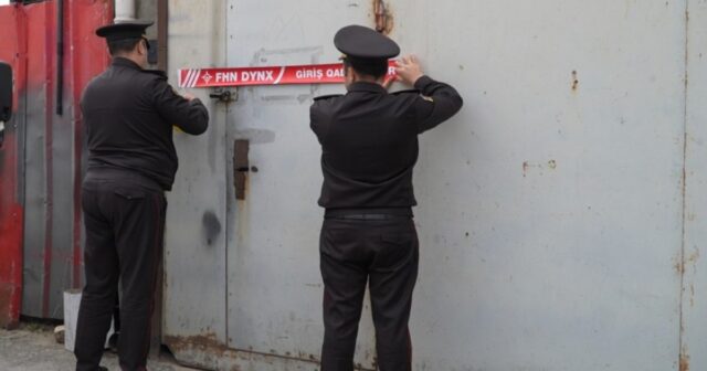 Binəqədidə mebel sexinin fəaliyyəti dayandırılıb