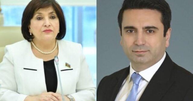 Azərbaycan və Ermənistan parlamentlərinin sədrlərinin görüşü başlayıb – VİDEO