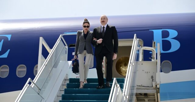 Prezident İlham Əliyev Türkiyəyə işgüzar səfərə gedib