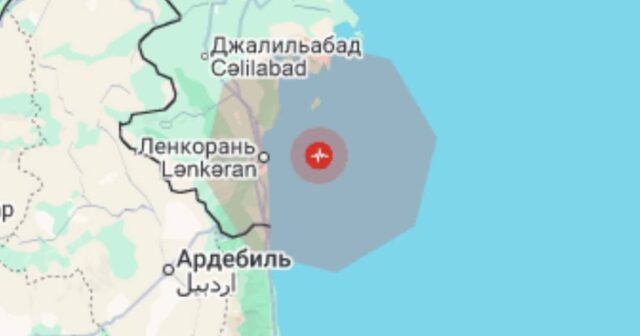 Xəzər dənizində zəlzələ baş verib