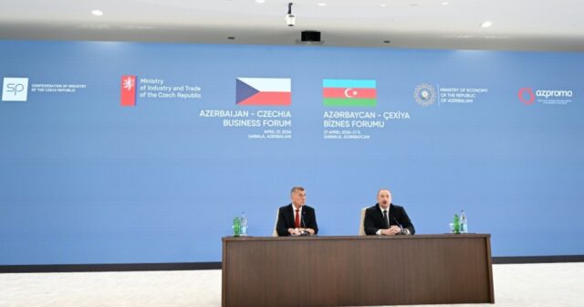 Qəbələdə Azərbaycan-Çexiya biznes-forumu keçirilib – FOTO