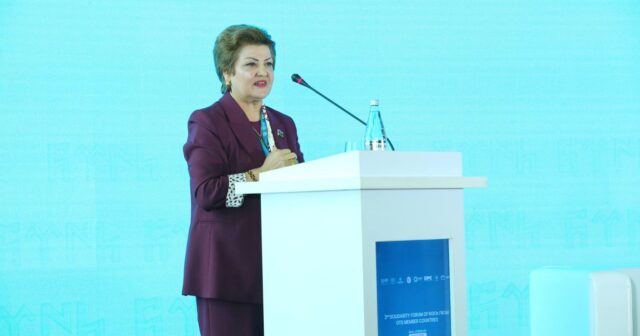 Tənzilə Rüstəmxanlı Həmrəylik Forumunda Türk dünyasına çağırış etdi – FOTOLAR