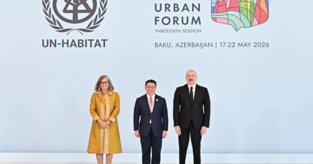 Bakıda WUF13-ün açılış mərasimi keçirilir, Prezident İlham Əliyev tədbirdə iştirak edir – CANLI