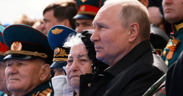 Putin parad öncəsi Moskva ətrafında “QORXU HALQASI” QURUR