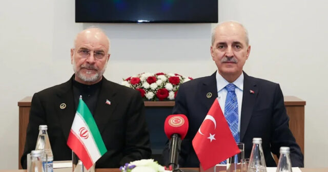Türkiyə və İran parlamentlərinin sədrləri Bakıda görüşdü Türkiyə və İran parlamentlərinin sədrləri Bakıda görüşdü