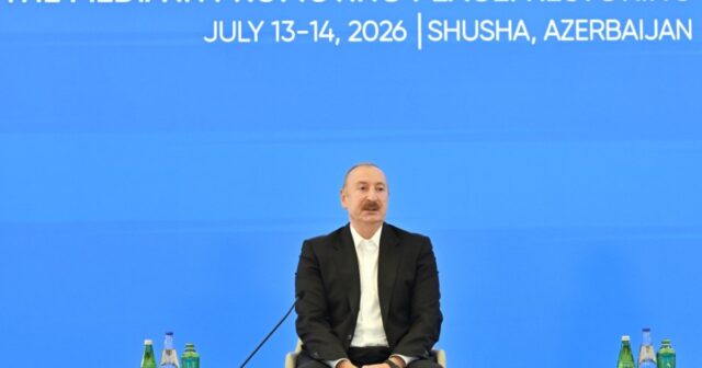 Prezident İlham Əliyev Şuşa Qlobal Media Forumunun keçirilməsinin məqsədindən danışıb