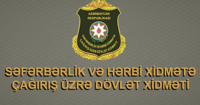 Səfərbərlik Xidməti korrupsiya ilə bağlı 88 nəfər barəsində Baş Prokurorluğa müraciət edib Səfərbərlik Xidməti korrupsiya ilə bağlı 88 nəfər barəsində Baş Prokurorluğa müraciət edib