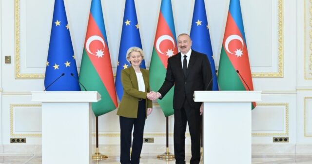 Prezidentin sosial media hesablarında Ursula Fon der Lyayenin Azərbaycana səfəri ilə bağlı videoçarx paylaşılıb Prezidentin sosial media hesablarında Ursula Fon der Lyayenin Azərbaycana səfəri ilə bağlı videoçarx paylaşılıb