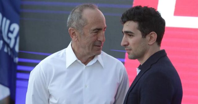 Robert Koçaryanın böyük oğlu Sedrak Antikorrupsiya Komitəsinə APARILDI