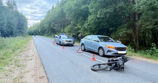 Slutskinin avtomobili motosikletlə TOQQUŞDU – Sürücü ÖLDÜ