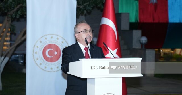 Türkiyənin Bakıdakı səfirliyində 30 Avqust Zəfər bayramı qeyd edilib Türkiyənin Bakıdakı səfirliyində 30 Avqust Zəfər bayramı qeyd edilib