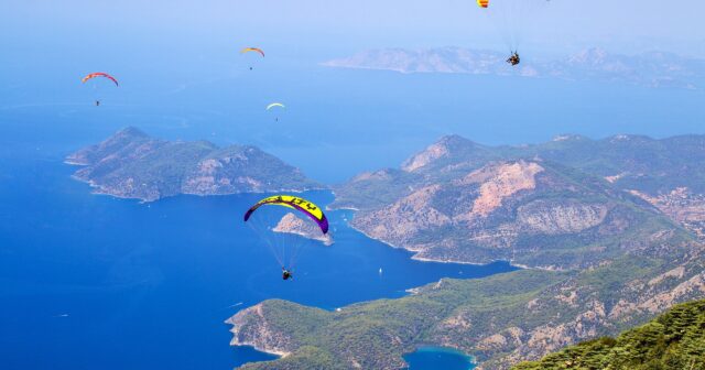 Fethiye: Həyəcanlı yamac paraşütündən müxtəlif fəaliyyətlərədək zəngin səyahət təcrübəsi – FOTOLAR