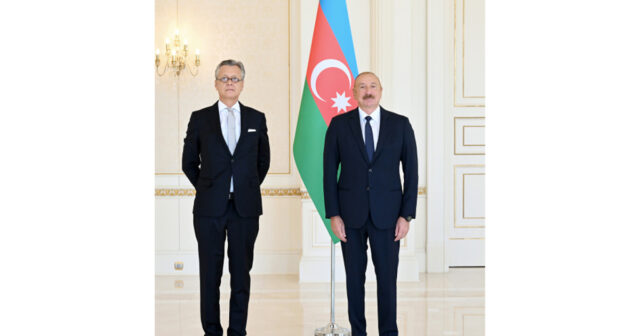 İlham Əliyev Almaniyanın Azərbaycandakı yeni səfirini qəbul edib, əməkdaşlıq müzakirə olunub İlham Əliyev Almaniyanın Azərbaycandakı yeni səfirini qəbul edib, əməkdaşlıq müzakirə olunub