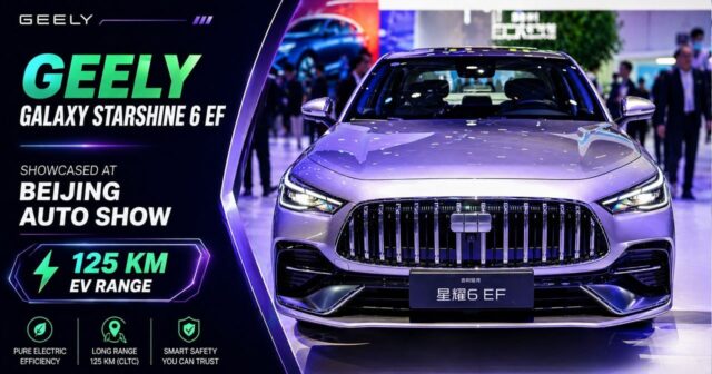“Geely” spirtlə işləyən yeni hibrid sedan TƏQDİM ETDİ – FOTO