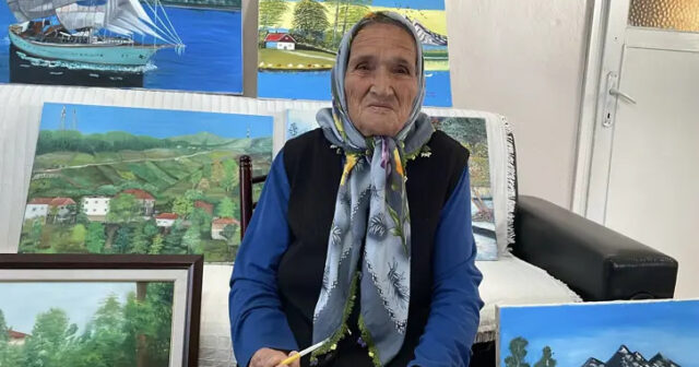 81 yaşlı qadın Bob Rossdan ilhamlanaraq RƏSSAM OLDU – FOTO 81 yaşlı qadın Bob Rossdan ilhamlanaraq RƏSSAM OLDU – FOTO