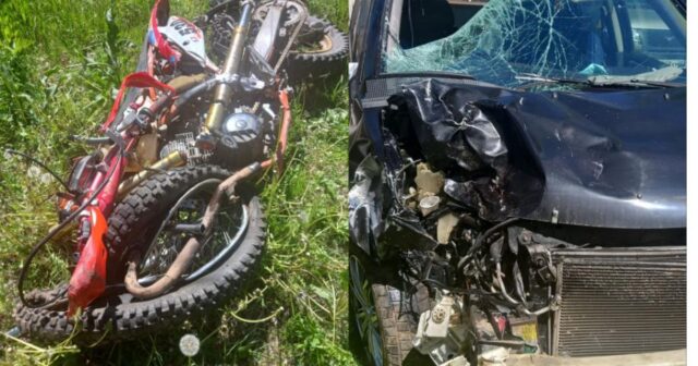 Sürücü idarəetməni İTİRDİ – Motosikletçi ÖLDÜ – VİDEO