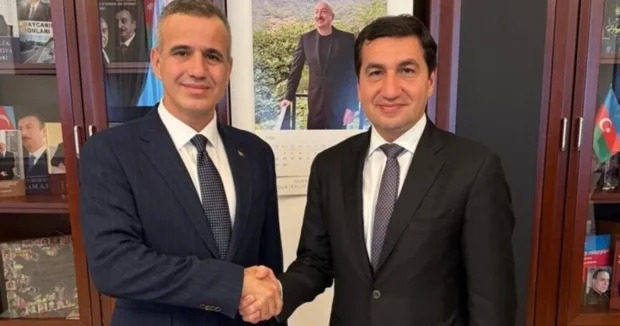 Hikmət Hacıyev Türkiyə Prezident Administrasiyasının Kommunikasiya İdarəsinin sədr müavinini qəbul edib – FOTO