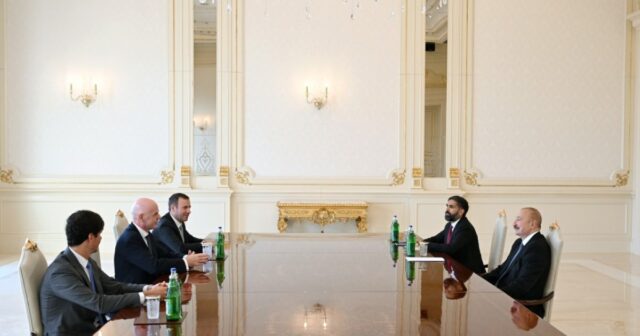 Prezident İlham Əliyev Canni İnfantinonu qəbul edib