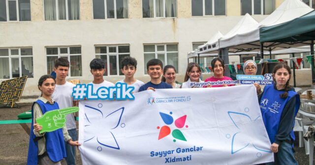 “Səyyar Gənclər Xidməti” bu dəfə Lerik gənclərini bir araya gətirib – FOTOLAR