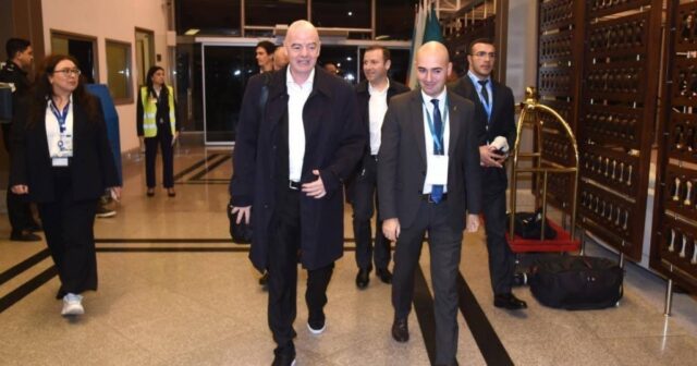 FIFA prezidenti Canni İnfantino Bakıya gəlib