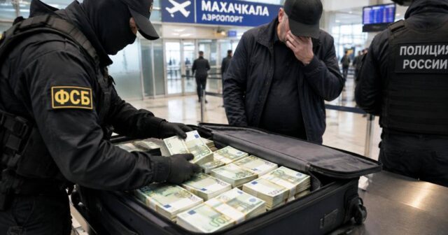 Hava limanında 1 milyon avroluq nağd pul MÜSADİRƏ EDİLDİ