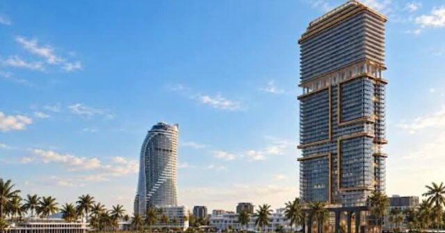 Batumidə “Tower Group” binasında YANĞIN: Alov bir neçə mərtəbəyə YAYILIB – VİDEO
