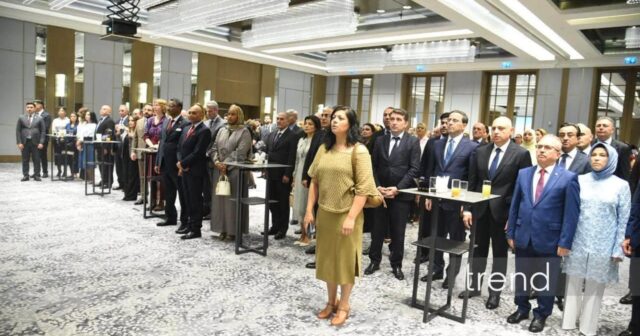 Bakıda Türkmənistanın müstəqilliyinin 35-ci ildönümü qeyd olunub – FOTO