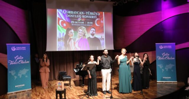Bakıda Türkiyə-Azərbaycan Dostluq Konserti keçirilib – FOTOLAR