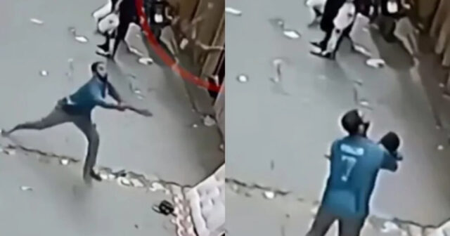 Kişi pəncərədən yıxılan uşağı son anda TUTDU – VİDEO Kişi pəncərədən yıxılan uşağı son anda TUTDU – VİDEO