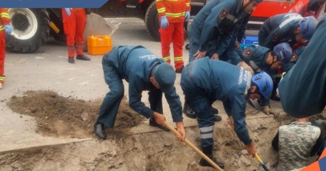 İrəvanda torpaq uçqunu BAŞ VERDİ: İşçilər torpaq altında QALDI