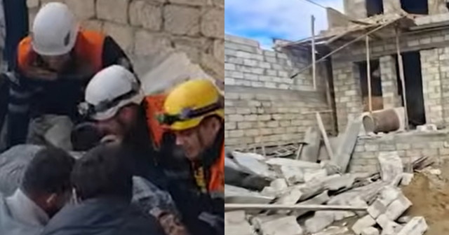 Suraxanı rayonunda fərdi yaşayış evində uçqun olub, ölən var – VİDEO