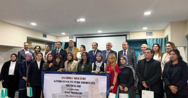 Türk Mədəniyyət Mərkəzində yazarlarla görüş keçirilib – FOTOLAR Türk Mədəniyyət Mərkəzində yazarlarla görüş keçirilib – FOTOLAR