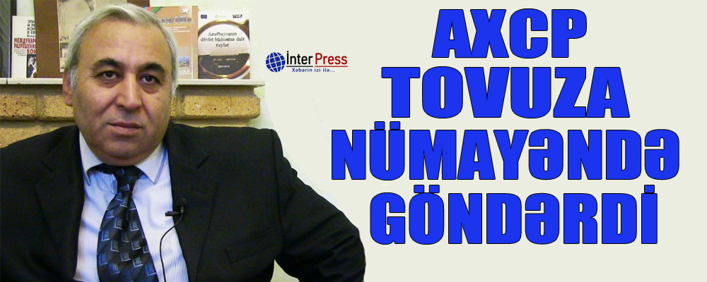 AXCP Tovuza nümayəndə göndərdi