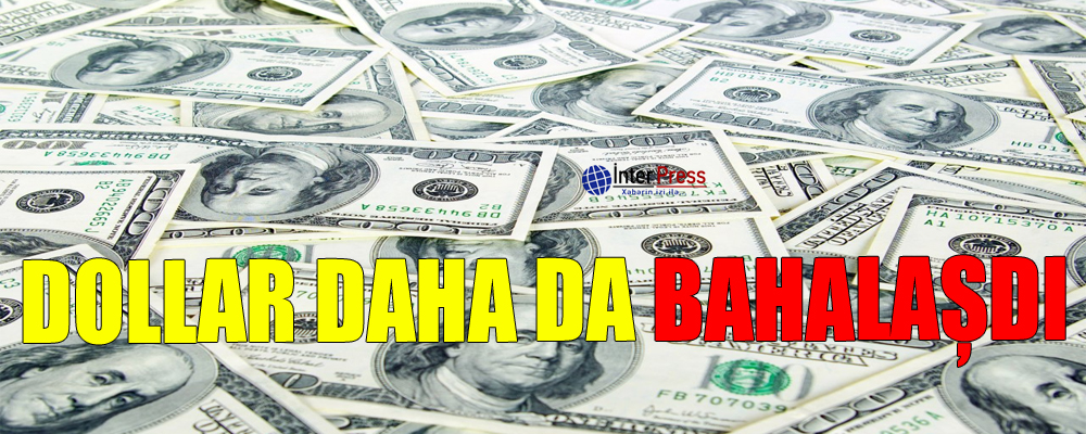 Dollar daha da bahalaşdı